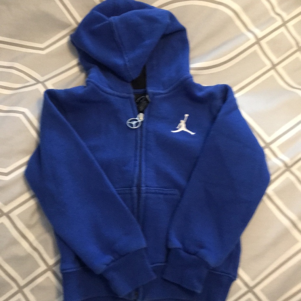 Blue Jordan hoodie size 24m